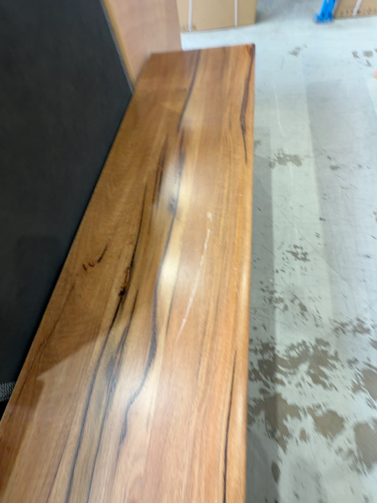 EX DISPLAY JINDALEE ENTERTAINMENT UNIT 2200MM, MARRI TIMBER **CRACK IN TOP, WATER DAMAGE SIDE, SCRATCHES* **MUST INSPECT** SOLD AS IS EX DISPLAY JINDALEE ENTERTAINMENT UNIT 2200MM, MARRI TIMBER **CRACK IN TOP, WATER DAMAGE SIDE, SCRATCHES* **MUST INSPECT** SOLD AS IS