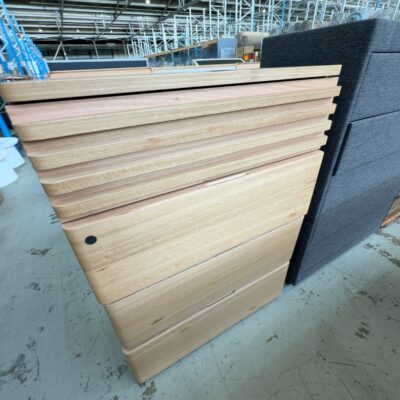 EX DISPLAY KORI TASMANIAN OAK TALLBOY, SOLD AS IS **BROKEN DRAWER** EX DISPLAY KORI TASMANIAN OAK TALLBOY, SOLD AS IS **BROKEN DRAWER**