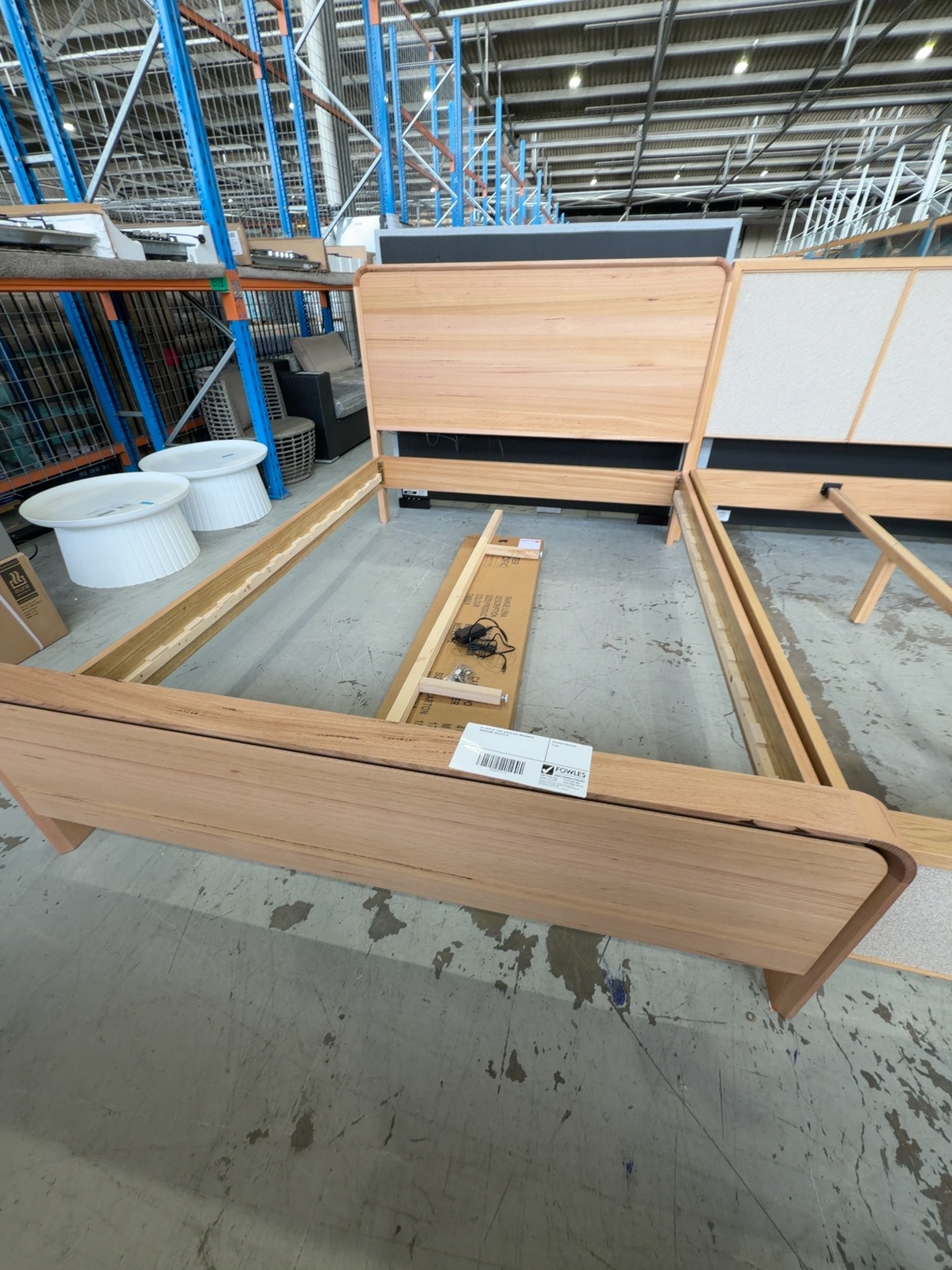 EX DISPLAY LENA QUEEN SIZE MESSMATE BEDFRAME SOLD AS IS EX DISPLAY LENA QUEEN SIZE MESSMATE BEDFRAME SOLD AS IS