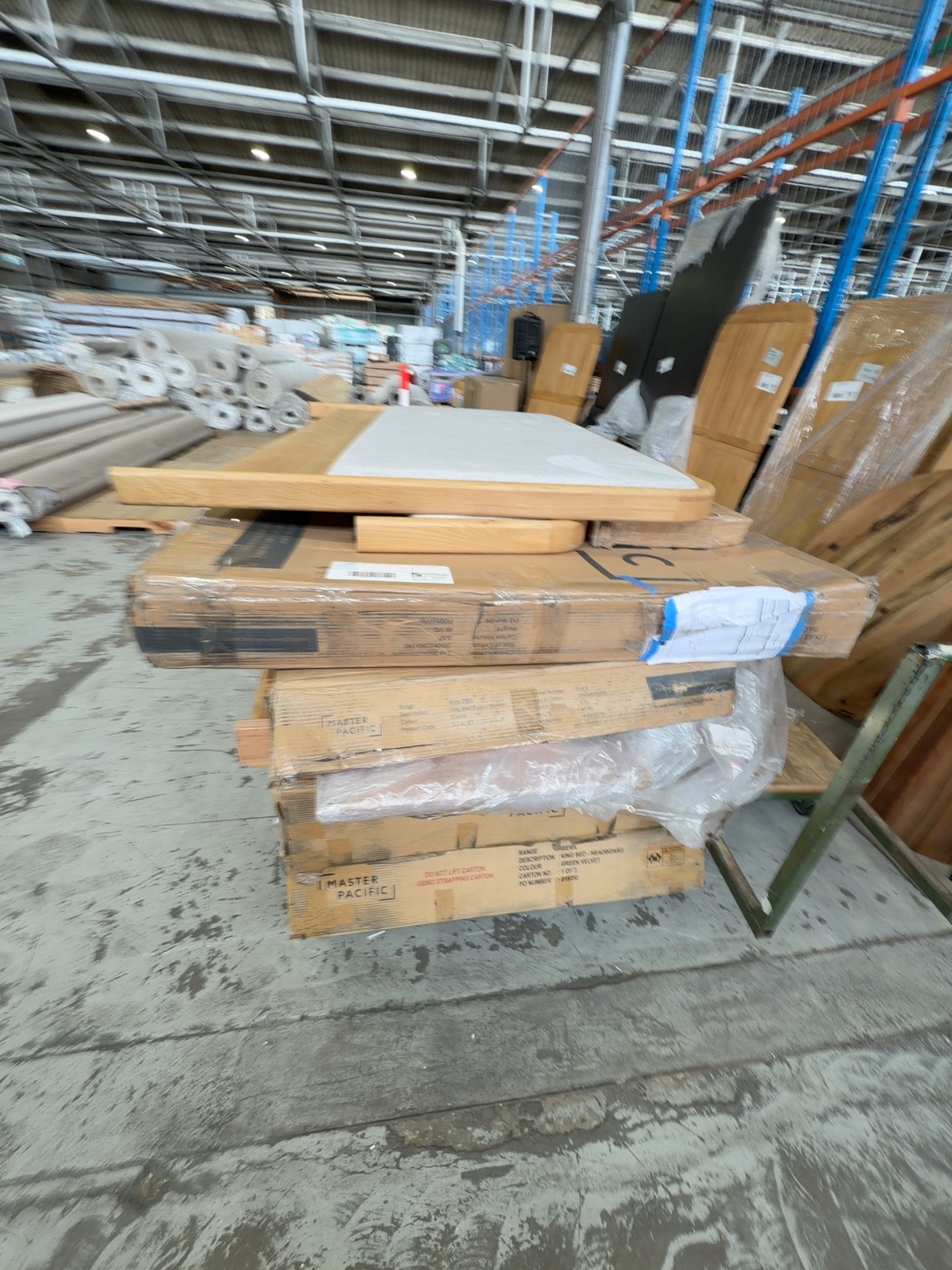 PALLET OF ASSORTED BEDHEADS ONLY SOLD AS IS PALLET OF ASSORTED BEDHEADS ONLY SOLD AS IS