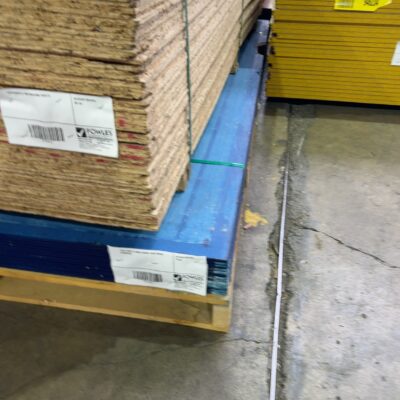 2440X1200X7.5 FIBRE CEMENT BASE BOARD (DAMAGED)