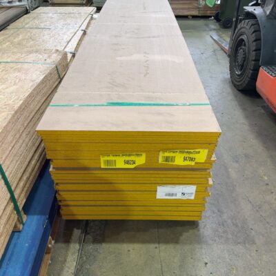 3600X800 YELLOW TONGUE & 3/ 3600X800 RED TONGUE FLOOR SHEETS (DAMAGED)