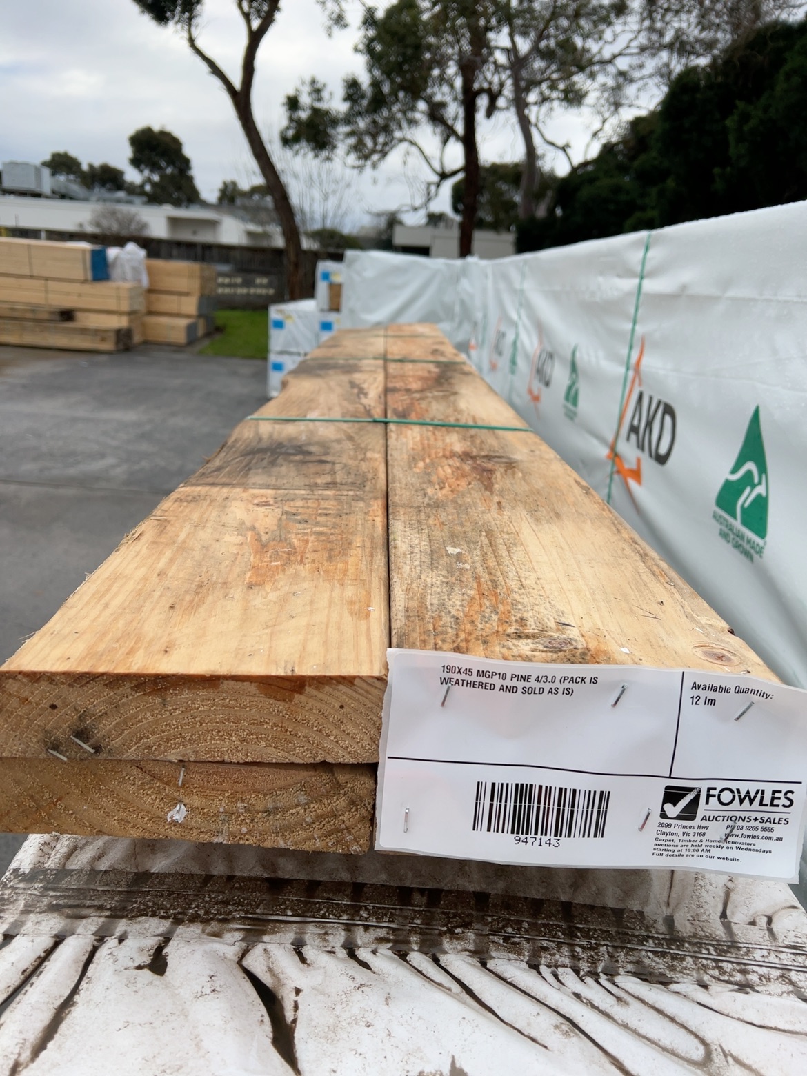 190X45 MGP10 PINE 4/3.0 (PACK IS WEATHERED AND SOLD AS IS) 190X45 MGP10 PINE 4/3.0 (PACK IS WEATHERED AND SOLD AS IS)