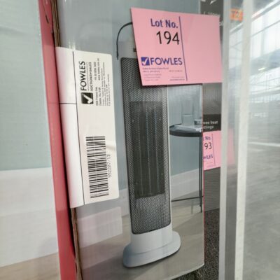 BOX DAMAGE STOCK - 2KW CERAMIC HEATER DHCH20H, 3 MONTH WARRANTY