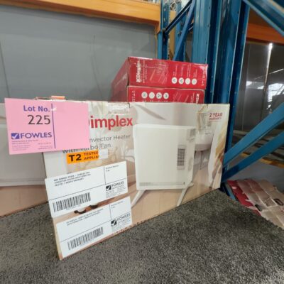 BOX DAMAGE STOCK - DIMPLEX 2KW CONVECTOR HEATER WITH TURBO FAN, ML2TSF, 3 MONTH WARRANTY BOX DAMAGE STOCK - DIMPLEX 2KW CONVECTOR HEATER WITH TURBO FAN, ML2TSF, 3 MONTH WARRANTY