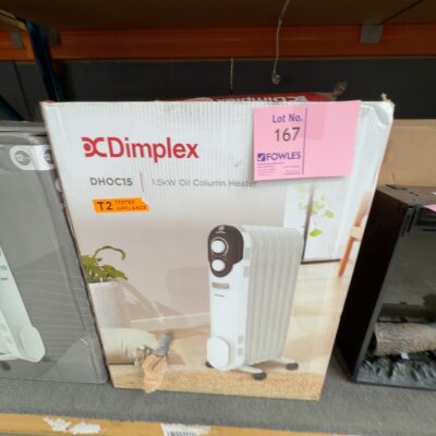 EX DISPLAY, DIMPLEX 1.5KW OIL COLUMN HEATER DHOC15, 3 MONTH WARRANTY EX DISPLAY, DIMPLEX 1.5KW OIL COLUMN HEATER DHOC15, 3 MONTH WARRANTY