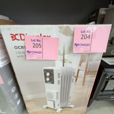 EX DISPLAY, DIMPLEX 1.5KW OIL COLUMN HEATER OFRC15FA, 3 MONTH WARRANTY EX DISPLAY, DIMPLEX 1.5KW OIL COLUMN HEATER OFRC15FA, 3 MONTH WARRANTY