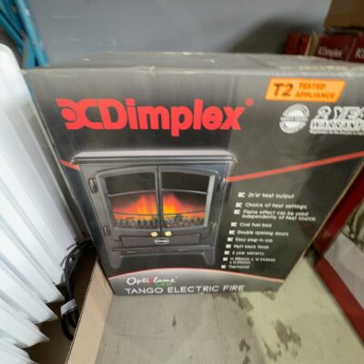 EX DISPLAY DIMPLEX TANGO 2KW STOVE HEATER, WITH 3 MONTH WARRANTY