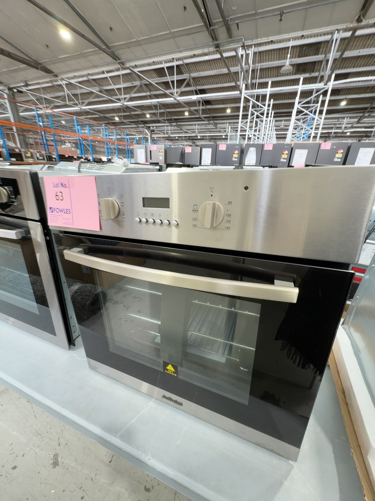 EX DISPLAY TECHNIKA 600MM ELECTRIC UNDERBENCH OVEN TO86MSS, 8 FUNCTIONS, WITH 3 MONTH WARRANTY EX DISPLAY TECHNIKA 600MM ELECTRIC UNDERBENCH OVEN TO86MSS, 8 FUNCTIONS, WITH 3 MONTH WARRANTY