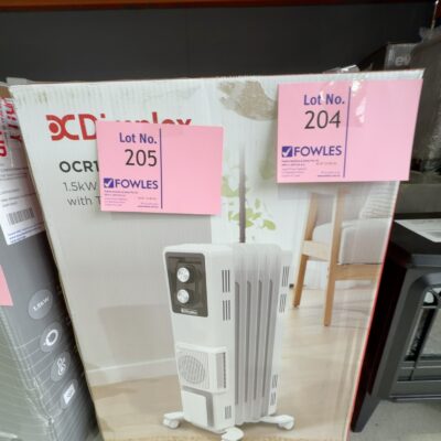 EX DISPLAY, DIMPLEX 1.5KW OIL COLUMN HEATER OFRC15FA, 3 MONTH WARRANTY EX DISPLAY, DIMPLEX 1.5KW OIL COLUMN HEATER OFRC15FA, 3 MONTH WARRANTY