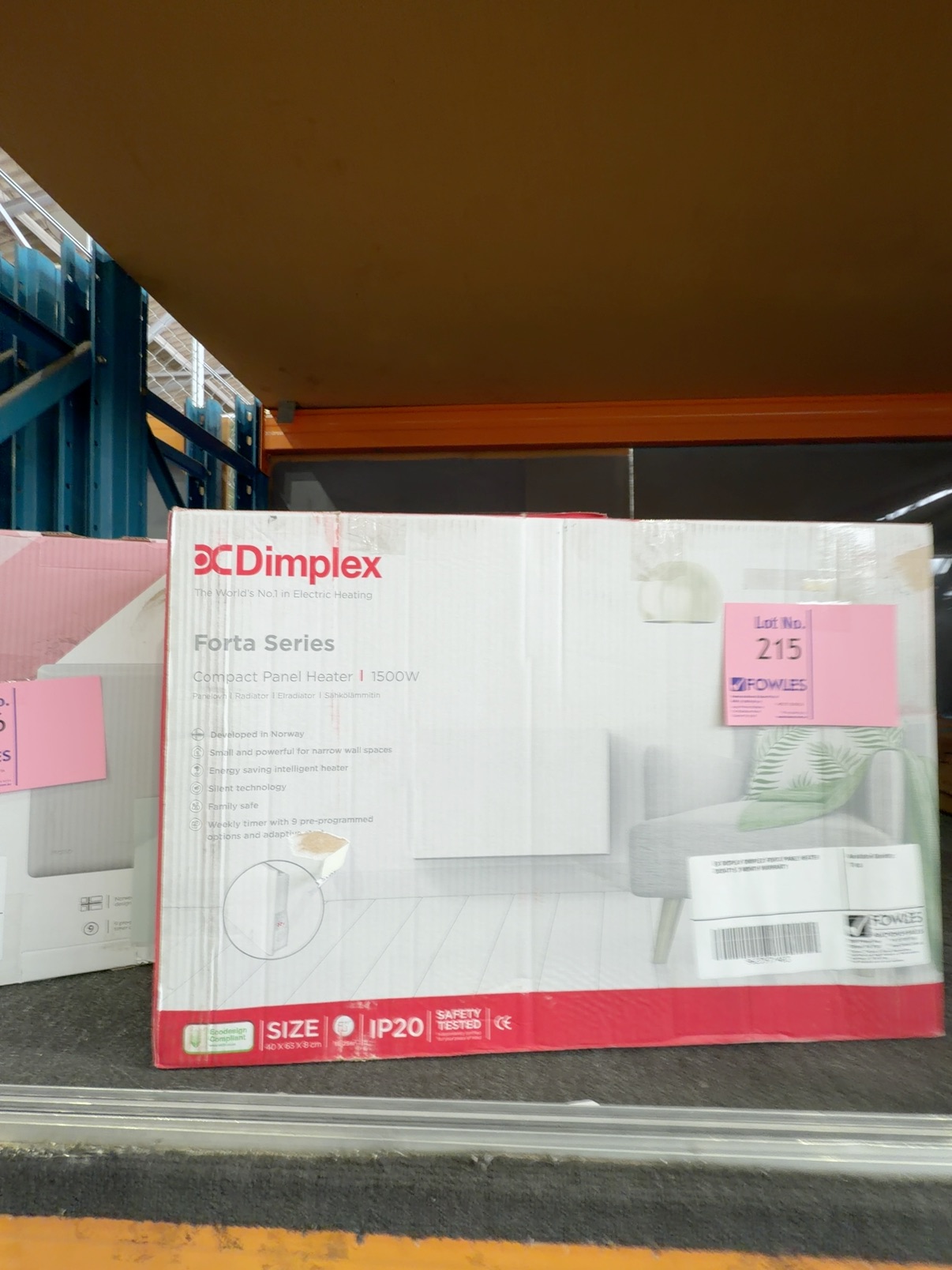 EX DISPLAY DIMPLEX FORTA PANEL HEATER DXD4T15 3 MONTH WARRANTY EX DISPLAY DIMPLEX FORTA PANEL HEATER DXD4T15 3 MONTH WARRANTY
