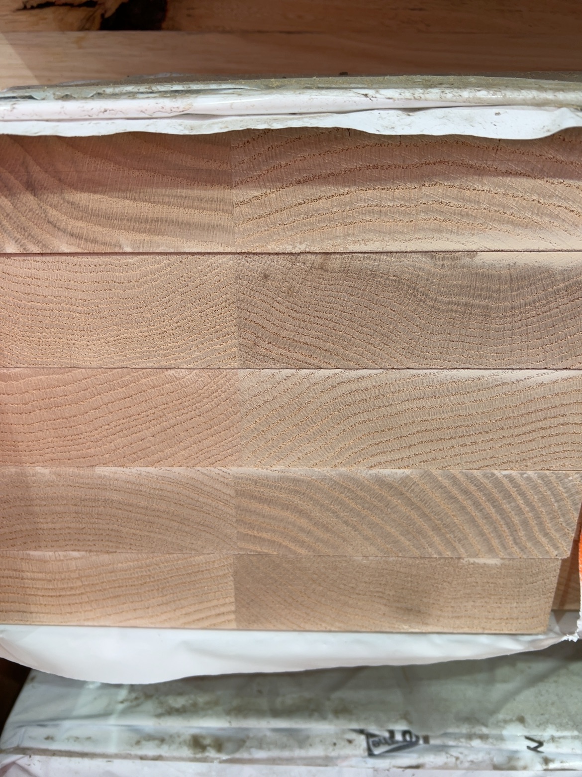 285X43 GLACIAL OAK DAR LAM STANDARD GRADE KD HARDWOOD STAIR TREADS- 15/0.93 285X43 GLACIAL OAK DAR LAM STANDARD GRADE KD HARDWOOD STAIR TREADS- 15/0.93