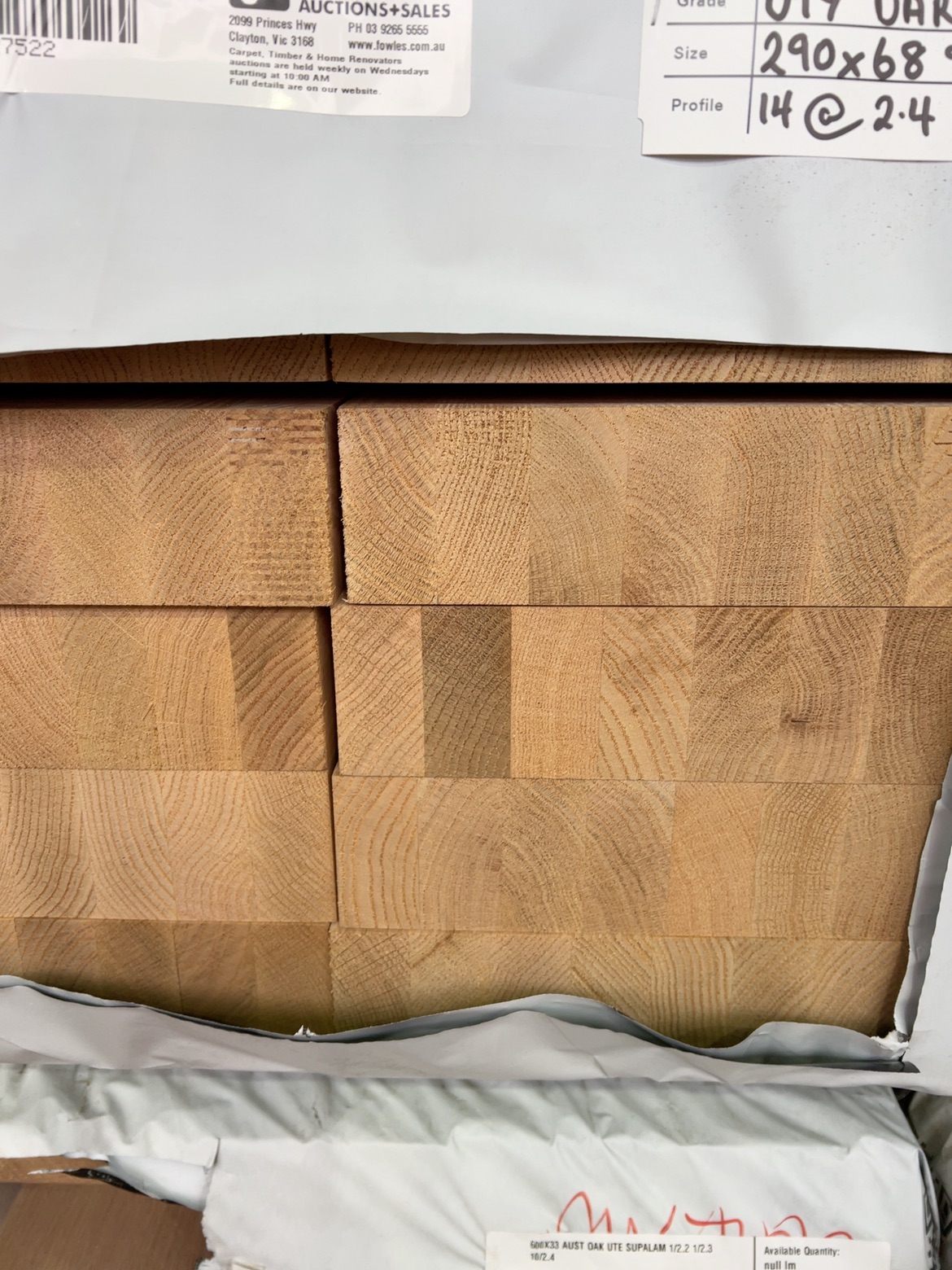 290X68 GLACIAL OAK LAM DAR KD HARDWOOD STAIR TREADS- 14/2.4 290X68 GLACIAL OAK LAM DAR KD HARDWOOD STAIR TREADS- 14/2.4