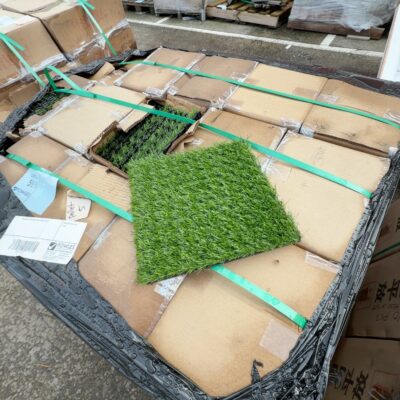 PALLET OF GRASS TILES SOLD AS IS PALLET OF GRASS TILES SOLD AS IS