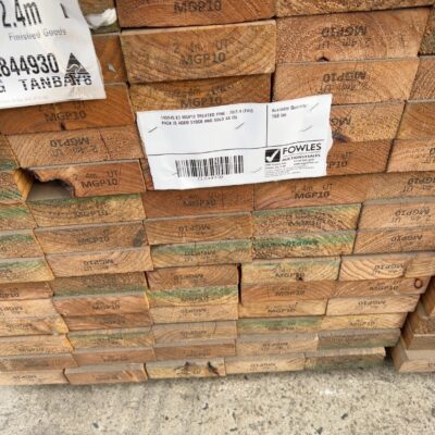 140X45 E3 MGP10 TREATED PINE-70/2.4 (THIS PACK IS AGED STOCK AND SOLD AS IS) 140X45 E3 MGP10 TREATED PINE-70/2.4 (THIS PACK IS AGED STOCK AND SOLD AS IS)