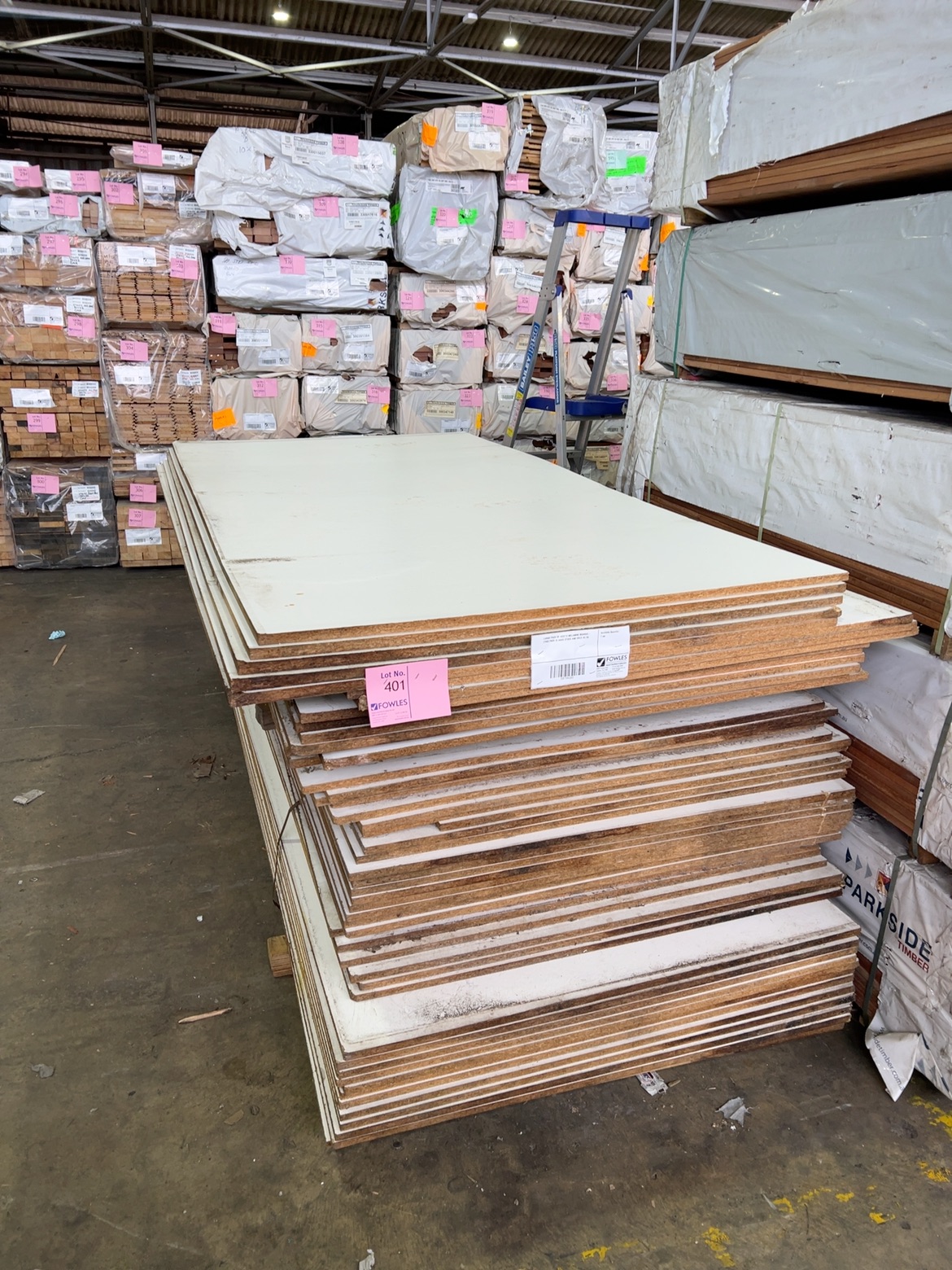 LARGE PACK OF ASST'D MELAMINE BOARDS- (THIS PACK IS AGED STOCK AND SOLD AS IS) LARGE PACK OF ASST'D MELAMINE BOARDS- (THIS PACK IS AGED STOCK AND SOLD AS IS)