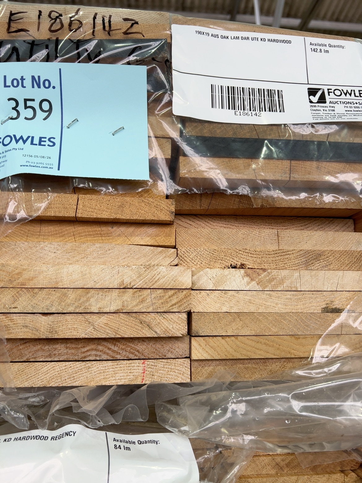 190X19 AUS OAK LAM DAR UTE KD HARDWOOD 190X19 AUS OAK LAM DAR UTE KD HARDWOOD