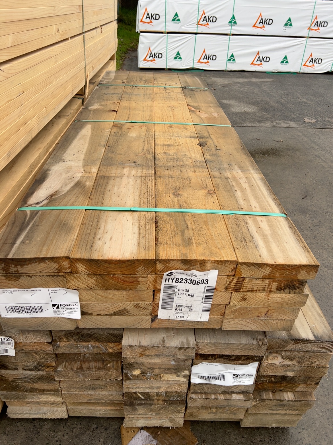 190X45 PINE RHD (PACK IS WEATHERED AND SOLD AS IS) 190X45 PINE RHD (PACK IS WEATHERED AND SOLD AS IS)