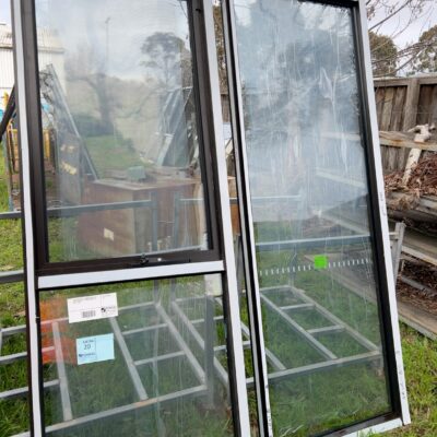 2500X1800 AWNING ALUMINIUM WINDOW (NO TIMBER REVEALS)- (2 PANELS 2500X900 1X FIX 1 X AWN) 2500X1800 AWNING ALUMINIUM WINDOW (NO TIMBER REVEALS)- (2 PANELS 2500X900 1X FIX 1 X AWN)