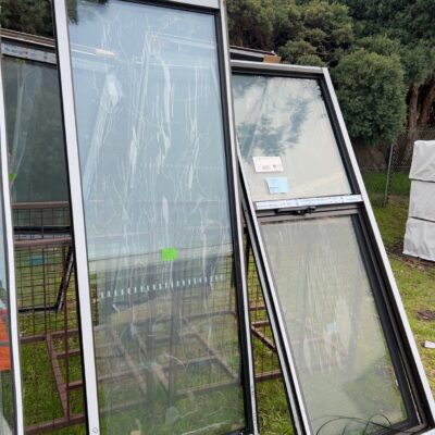 2500X1800 AWNING ALUMINIUM WINDOW (NO TIMBER REVEALS)- (2 PANELS 2500X900 1X FIX 1 X AWN) 2500X1800 AWNING ALUMINIUM WINDOW (NO TIMBER REVEALS)- (2 PANELS 2500X900 1X FIX 1 X AWN)