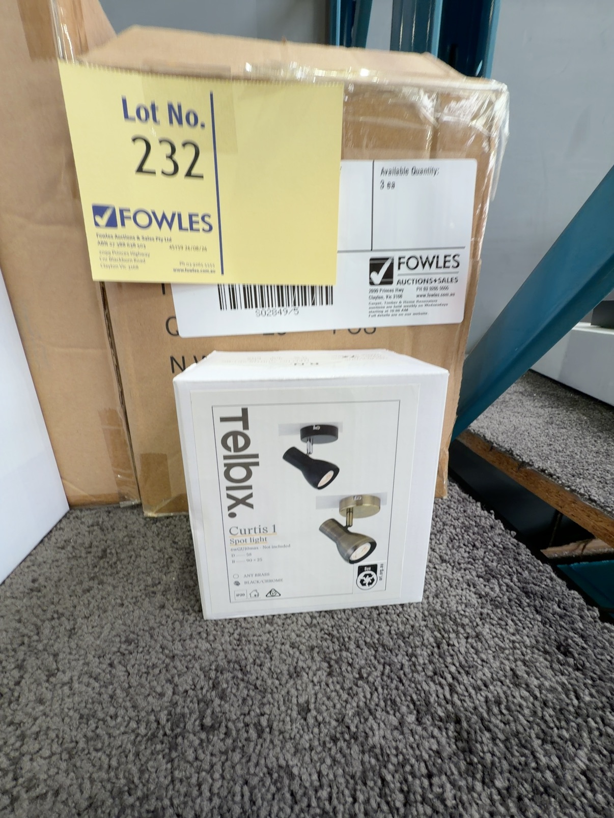 NEW (BOX OF 20 QTY) CURTIS 1 LIGHT SPOT LIGHT, BLACK, CURTIS SP1-BK NEW (BOX OF 20 QTY) CURTIS 1 LIGHT SPOT LIGHT, BLACK, CURTIS SP1-BK