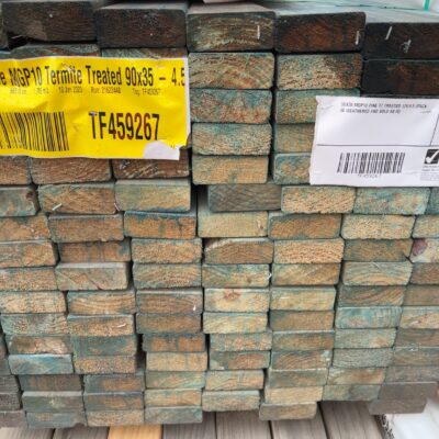 90X35 MGP10 PINE T2 TREATED 126/4.5 (PACK IS WEATHERED AND SOLD AS IS) 90X35 MGP10 PINE T2 TREATED 126/4.5 (PACK IS WEATHERED AND SOLD AS IS)