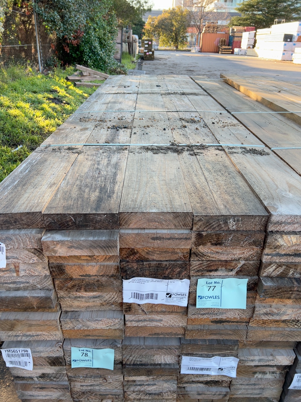 200X50 SAWN CASE GRADE PINE-45/3.6 (THIS PACK IS AGED STOCK AND CONTAINS MOULD AND IS SOLD AS IS) 200X50 SAWN CASE GRADE PINE-45/3.6 (THIS PACK IS AGED STOCK AND CONTAINS MOULD AND IS SOLD AS IS)