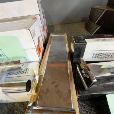 METAL SHELF CHROME, 35MM BACKPLATE, 96127A, 12 MONTH WARRANTY METAL SHELF CHROME, 35MM BACKPLATE, 96127A, 12 MONTH WARRANTY