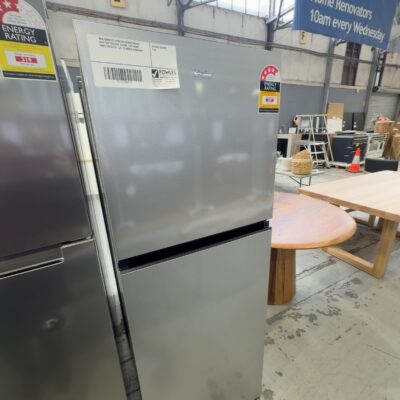 NEW HAIER 311 LITRE 300 SERIES FRIDGE WITH TOP FREEZER, SATINA, LEFT HAND HINGE HRF330TS-LH, 12 MONTH WARRANTY NEW HAIER 311 LITRE 300 SERIES FRIDGE WITH TOP FREEZER, SATINA, LEFT HAND HINGE HRF330TS-LH, 12 MONTH WARRANTY