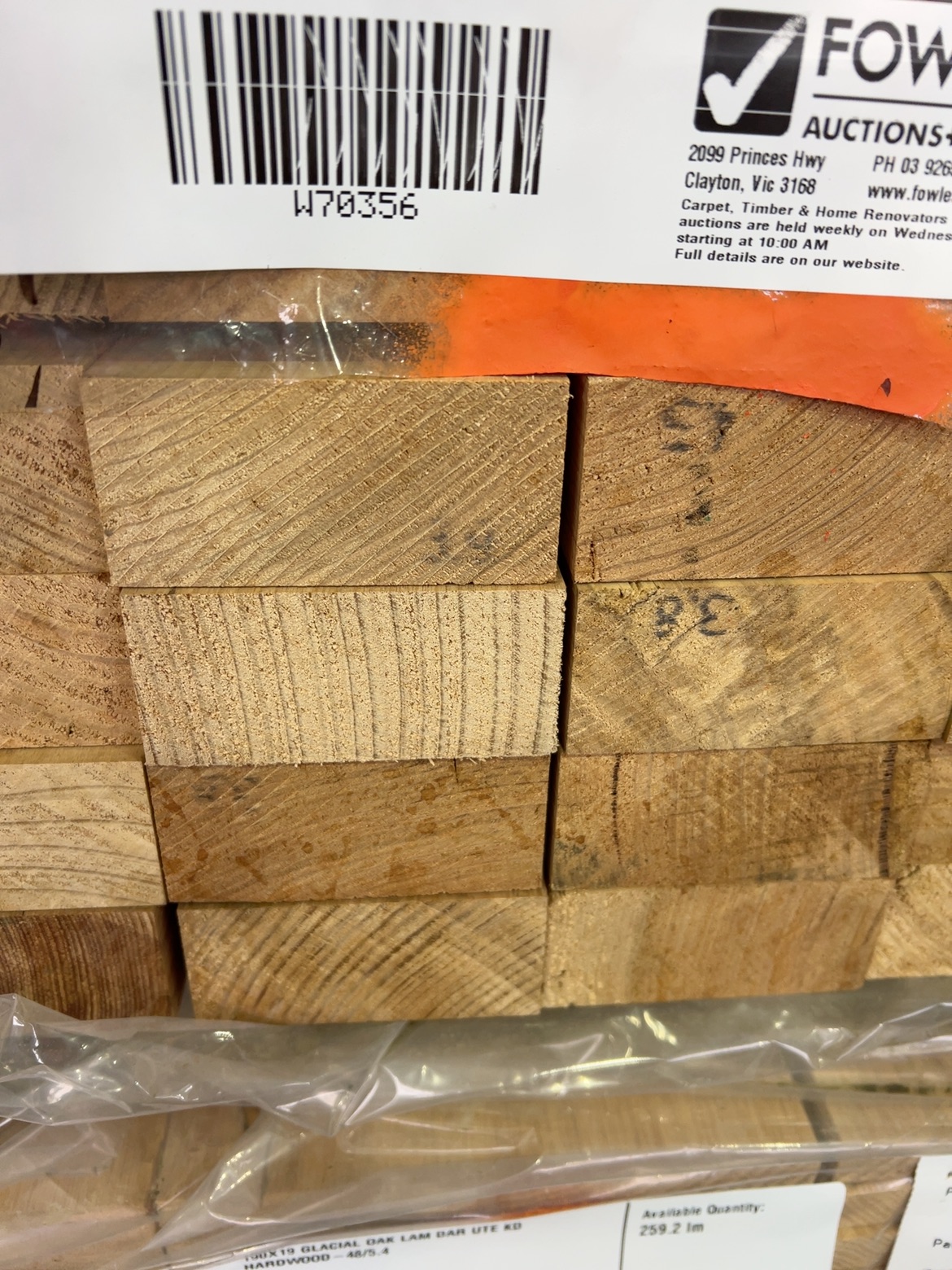 90X42 AUS OAK DAR UTE KD HARDWOOD 90X42 AUS OAK DAR UTE KD HARDWOOD