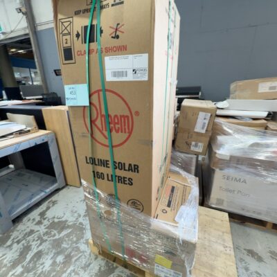 NEW RHEEM LOLINE 160LITRE SOLAR WATER HEATER S1116102, WITH 14 DAY WARRANTY NEW RHEEM LOLINE 160LITRE SOLAR WATER HEATER S1116102, WITH 14 DAY WARRANTY