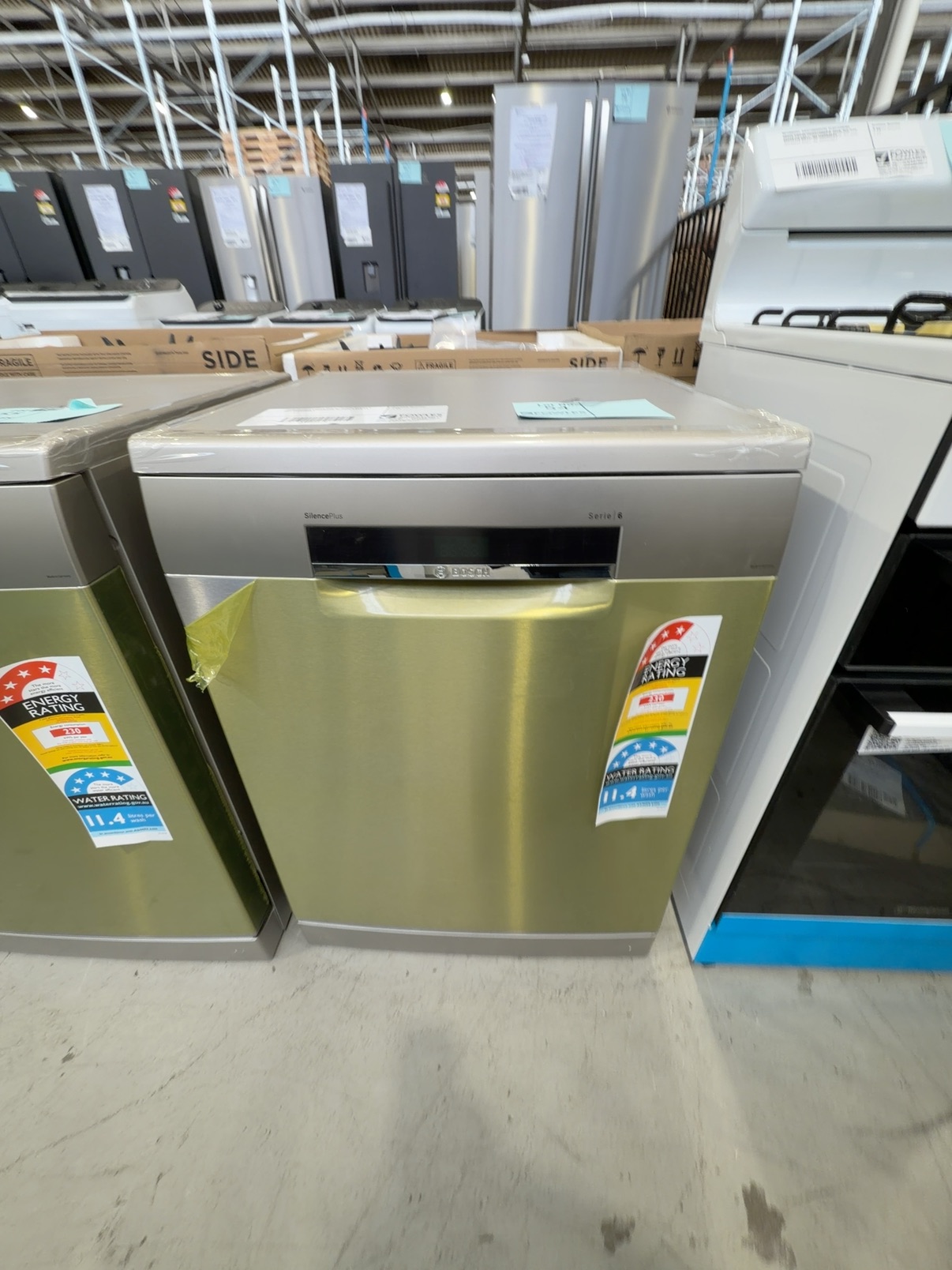 NEW DISCONTINUED MODEL BOSCH SERIES 6 DISHWASHER SMS6AI01A, S/STEEL WITH 14 DAY WARRANTY NEW DISCONTINUED MODEL BOSCH SERIES 6 DISHWASHER SMS6AI01A, S/STEEL WITH 14 DAY WARRANTY