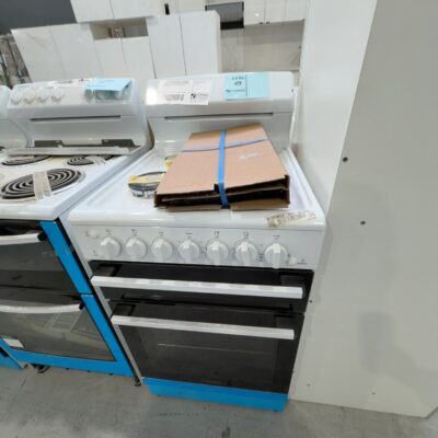 NEW DISCONTINUED MODEL WESTINGHOUSE WLG52WCLP, WHITE 540MM FREESTANDING OVEN, ALL GAS, SEPARATE GRILL, NO WARRANTY NEW DISCONTINUED MODEL WESTINGHOUSE WLG52WCLP, WHITE 540MM FREESTANDING OVEN, ALL GAS, SEPARATE GRILL, NO WARRANTY