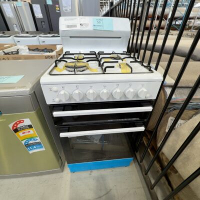 NEWMODEL WESTINGHOUSE WLG512WCNG WHITE 540MM FREESTANDING OVEN, ALL GAS, SEPARATE GRILL, NO WARRANTY NEWMODEL WESTINGHOUSE WLG512WCNG WHITE 540MM FREESTANDING OVEN, ALL GAS, SEPARATE GRILL, NO WARRANTY