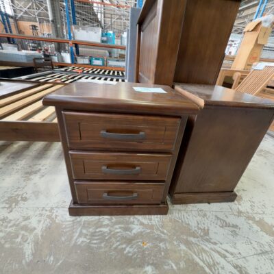 EX SHOWROOM - CAMDEN TIMBER BEDSIDE TABLES EX SHOWROOM - CAMDEN TIMBER BEDSIDE TABLES