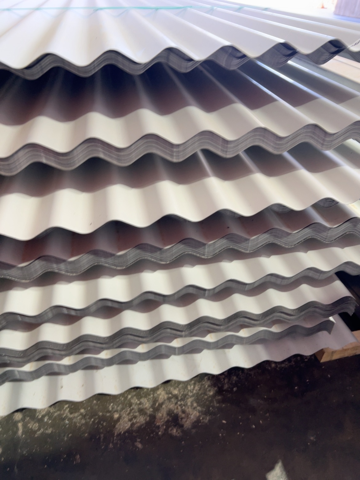 MONUMENT CORRUGATED METAL ROOFING SHEETS (.042 BMT, 762MM COVER)- 50 SHEETS X 6.0 LONG MONUMENT CORRUGATED METAL ROOFING SHEETS (.042 BMT, 762MM COVER)- 50 SHEETS X 6.0 LONG