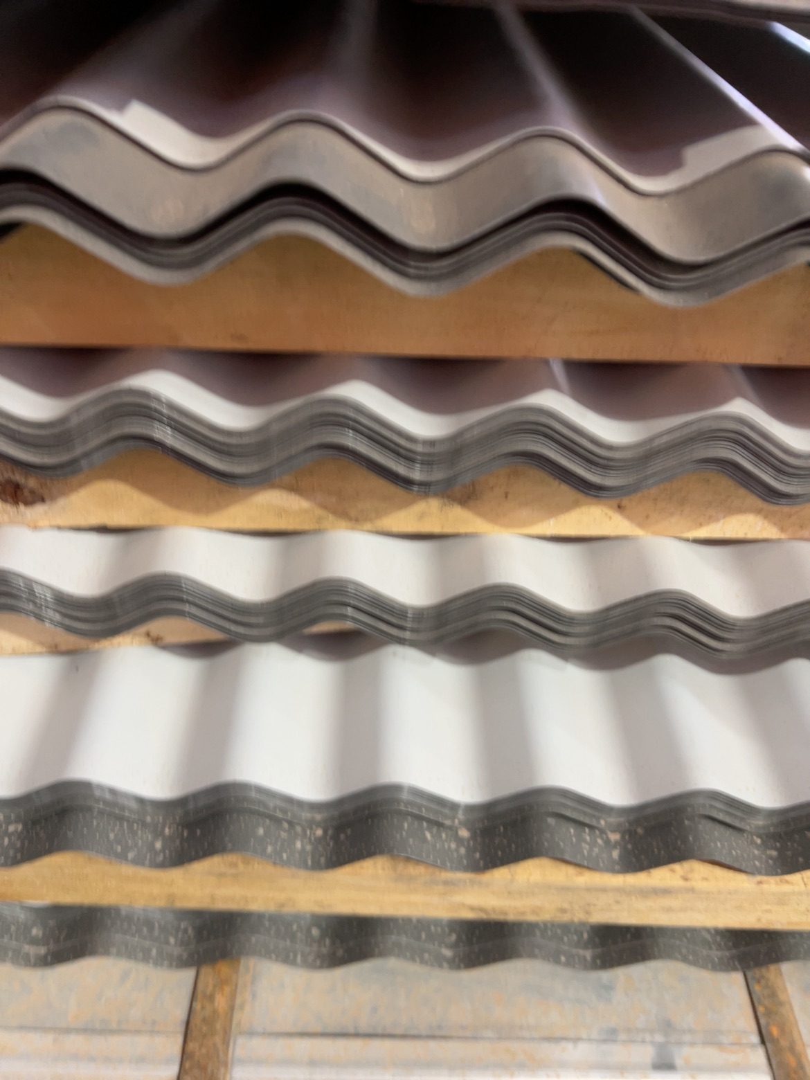 SLATE GREY CORRUGATED METAL ROOFING SHEETS (.042 BMT, 762MM COVER)- 150 SHEETS X 6.0 LONG SLATE GREY CORRUGATED METAL ROOFING SHEETS (.042 BMT, 762MM COVER)- 150 SHEETS X 6.0 LONG
