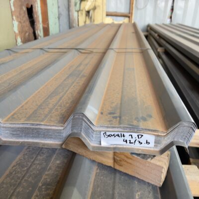 BASALT TRIMDEK METAL ROOFING SHEETS (.042 BMT, 762MM COVER)- 50 SHEETS X 4.2 LONG BASALT TRIMDEK METAL ROOFING SHEETS (.042 BMT, 762MM COVER)- 50 SHEETS X 4.2 LONG