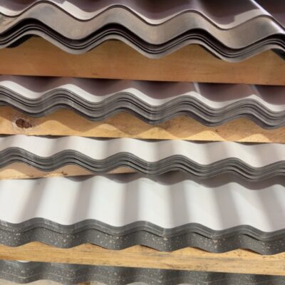 SLATE GREY CORRUGATED METAL ROOFING SHEETS (.042 BMT, 762MM COVER)- 50 SHEETS X 6.0 LONG