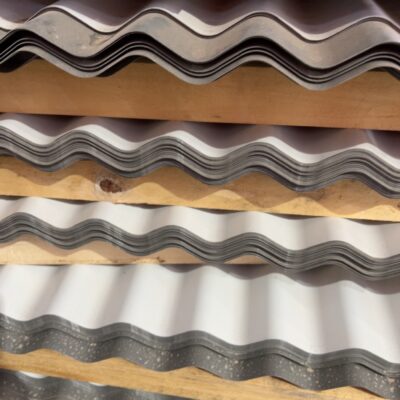 SLATE GREY CORRUGATED METAL ROOFING SHEETS (.042 BMT, 762MM COVER)- 50 SHEETS X 6.0 LONG