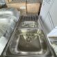 NEW FRANKE SKX651 S/STEEL KITCHEN SINK 1 & 1/4 BOWL WITH DRAINER, SINK IS REVERSIBLE WITH FRANKE WASTES WK655 X 1, WK662 X1, 112.0059.982 X 1 NEW FRANKE SKX651 S/STEEL KITCHEN SINK 1 & 1/4 BOWL WITH DRAINER, SINK IS REVERSIBLE WITH FRANKE WASTES WK655 X 1, WK662 X1, 112.0059.982 X 1