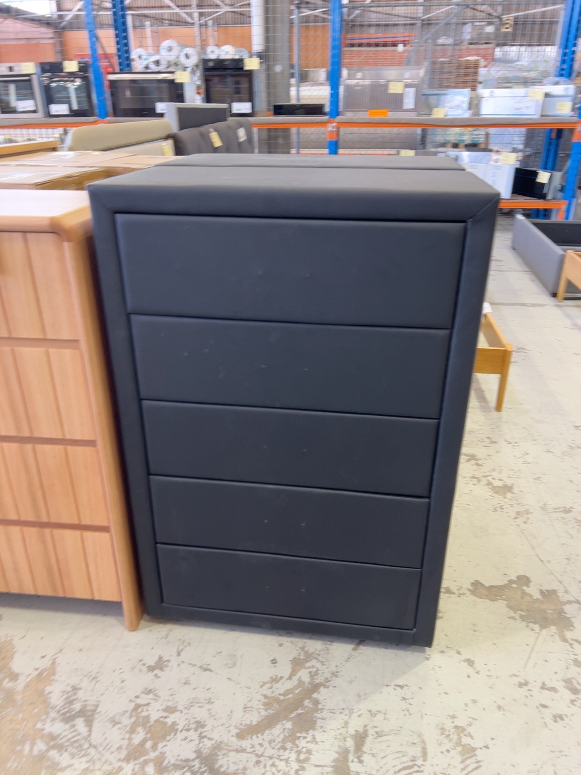 NEW BLACK PU TALLBOY NEW BLACK PU TALLBOY