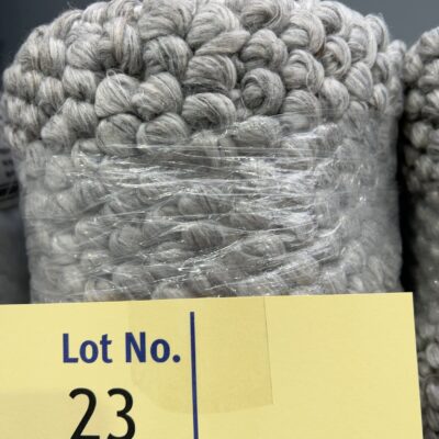 NEW KOO WOOL PEBBLE RUG, 160 X 230CM, GREY RRP$499 NEW KOO WOOL PEBBLE RUG, 160 X 230CM, GREY RRP$499