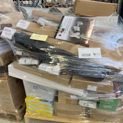 PALLET OF ASSORTED RETAIL GOODS SOLD AS IS, NO WARRANTY