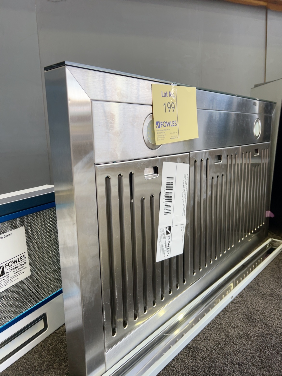 EX DISPLAY EURO EA90STR2 900MM CANOPY RANGEHOOD, 3 SPEED, 1000M3 EXTRACTION WITH 3 MONTH WARRANTY EX DISPLAY EURO EA90STR2 900MM CANOPY RANGEHOOD, 3 SPEED, 1000M3 EXTRACTION WITH 3 MONTH WARRANTY