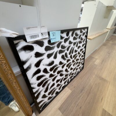 EX STAGING BLACK AND WHITE ARTWORK SOLD AS IS EX STAGING BLACK AND WHITE ARTWORK SOLD AS IS