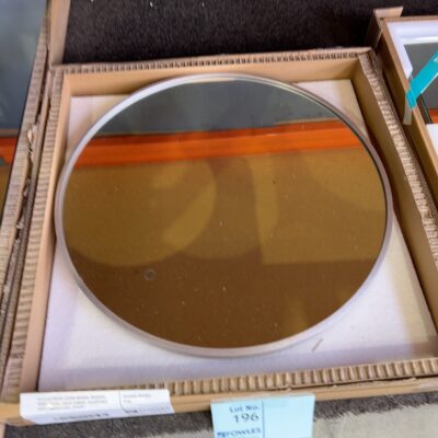 NEW LED ROUND 600MM MIRROR, BRUSHED NICKEL FRAME, TOUCH SENSOR, ADJUSTABLE LIGHT TEMPERATURE, CR60BN NEW LED ROUND 600MM MIRROR, BRUSHED NICKEL FRAME, TOUCH SENSOR, ADJUSTABLE LIGHT TEMPERATURE, CR60BN