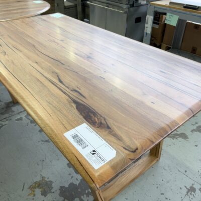EX-DISPLAY JINDALEE 2000MM DINING TABLE MARRI, SOLD AS IS EX-DISPLAY JINDALEE 2000MM DINING TABLE MARRI, SOLD AS IS