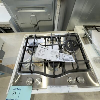NEW ARISTON 600MM GAS COOKTOP PC640TGH, WITH 14 DAY WARRANTY NEW ARISTON 600MM GAS COOKTOP PC640TGH, WITH 14 DAY WARRANTY