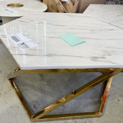 EX-SHOWROOM JASPER MARBLE COFFEE TABLE, SOLD AS IS EX-SHOWROOM JASPER MARBLE COFFEE TABLE, SOLD AS IS